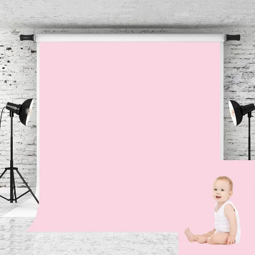 Kate - Fondo de color sólido para fotógrafo, fondo de estudio fotográfico personalizado para toma de fotografías | Cuenta con algodón de color