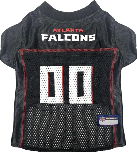 Miniatura 48 de Camiseta para perro de los New Orleans Saints, de la NFL, talla: L, el mejor atuendo de camiseta de fútbol americano para perros o gatos, con Santos