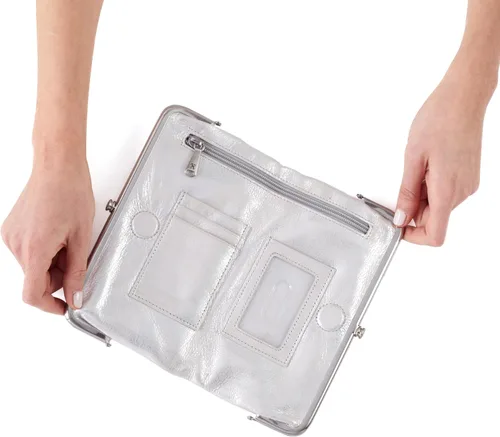 Miniatura 26 de HOBO Cartera de mano de cuero Lauren para mujer