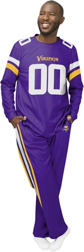 Miniatura 17 de FOCO NFL mens Nfl Team Logo Gameday Ready Jersey Pajama Set