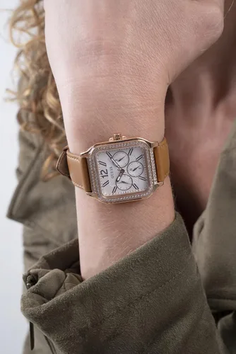Miniatura 7 de GUESS 36mm Multifunction Stainless Steel Watch with Crystals