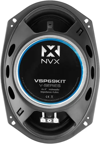 Miniatura 4 de NVX® VSP69KIT Altavoces de Coche Premium 6x9, Máx. 900W, 300W RMS, Sistema de 2 Vías con Tweeters de Cúpula de Seda de 1" y Crossovers Pasivos