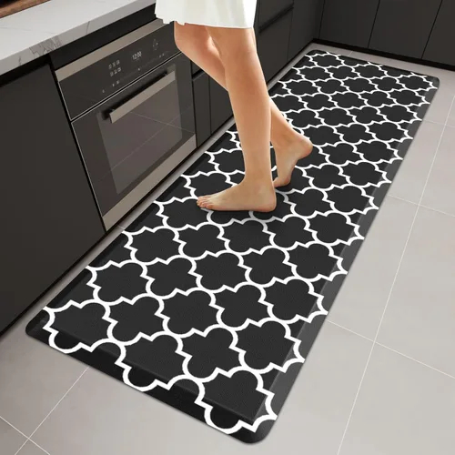Miniatura 15 de WISELIFE - Tapete antifatiga para piso de 4/5 pulgadas, tapete de cocina antideslizante, impermeable, resistente, ergonómico, cómodo, duradero
