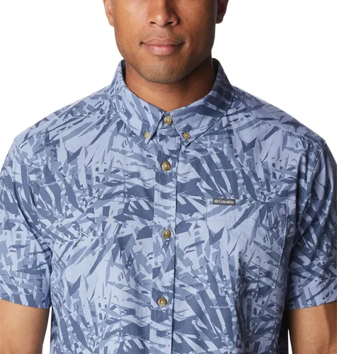 Miniatura 4 de Columbia - Camisa de manga corta para hombre con estampado de Rapid Rivers