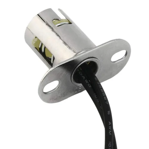 Miniatura 4 de 2 unidades BAY15D 1157 Sujetador del enchufe de bombilla LED con conector de cable para coche, camioneta