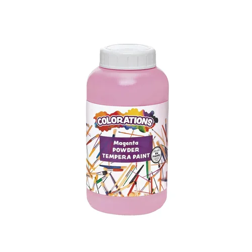 Miniatura 10 de Colorations® Témpera en Polvo, Turquesa, 1 libra, La pintura de témpera en polvo es una compra valiosa, Diluir solo lo que necesitas, Color fuerte