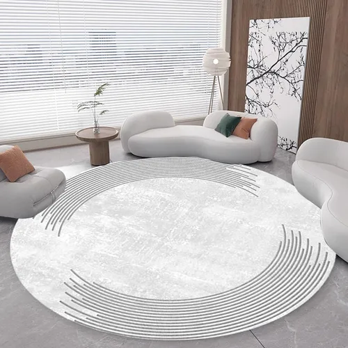 Miniatura 12 de 3D Optical Illusion Abstract Round Rug 70s Retro Pop Art Deco Large Rugs for Living Room Bedroom Classroom Red Brown Washable Low Pile Carpet