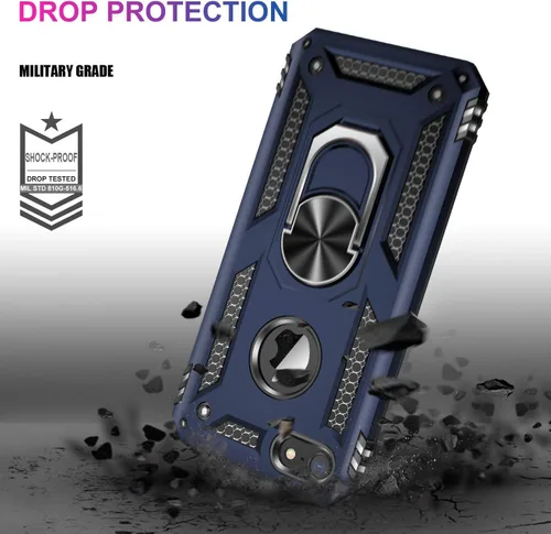 Miniatura 73 de Jeylly Funda para iPhone SE/Funda para iPhone 5S, Exterior de Plástico Duro que Absorbe Golpes + Interior de Silicona de Goma Defensor contra