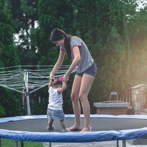 Miniatura 8 de Matress Circle Colchón Trampolín Rebote Piezas de repuesto Mat: Trampolín Mat Malla Salto Cojín 32 pulgadas Accesorios Accesorios