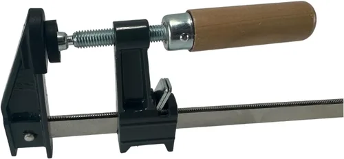 Miniatura 4 de Juego de abrazadera de barra de acero de 4-36 pulgadas con sistema de trinquete de metal y liberación rápida para carpintería y trabajo del metal