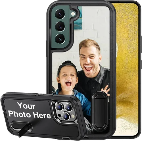 Miniatura 26 de Funda de teléfono personalizada para Samsung Galaxy S22 Ultra 5G, funda protectora de cuerpo completo a prueba de golpes con múltiples fotos, funda