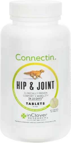 Miniatura 16 de InClover Connectin Suplemento natural para cadera y articulaciones para gatos con glucosamina, condroitina y ácido hialurónico, polvo