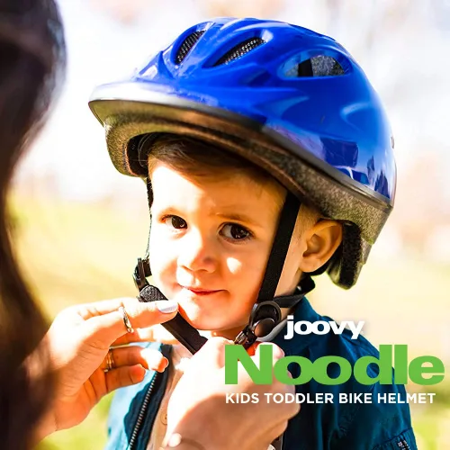Miniatura 2 de Joovy Noodle - Casco multideportivo XS-S, casco de bicicleta ajustable para niños, arándano Azul (Arándano)