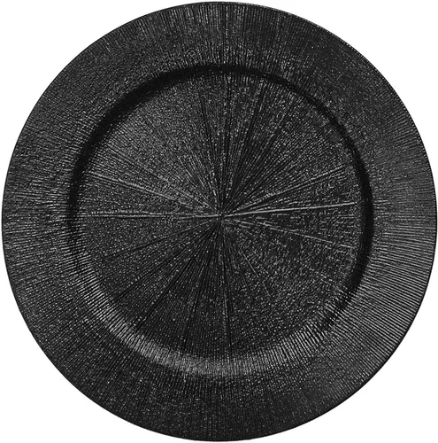 Miniatura 11 de Platos Base Plateados, Juego de 6 Platos Base para Servir para Mesa de Comedor, Boda, Eventos - 13 Pulgadas plateado (Round-Silver)
