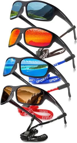 Miniatura 7 de Correas de gafas para deportes, soporte para gafas de sol para hombres, mujeres y niños, retenedores de gafas para deportes, viajes y uso diario