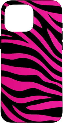 Miniatura 19 de Zebra Animal Print Pattern Black and Pink Cute Phone Case for iPhone 17