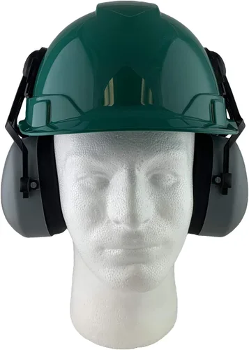 Miniatura 15 de Ridgeline - Casco de seguridad estilo gorra con orejeras incluidas, casco azul