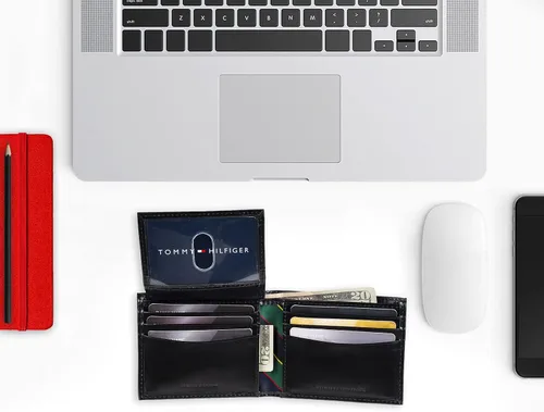 Miniatura 6 de Tommy Hilfiger Cartera Passcase para hombre con ventana de identificación removible