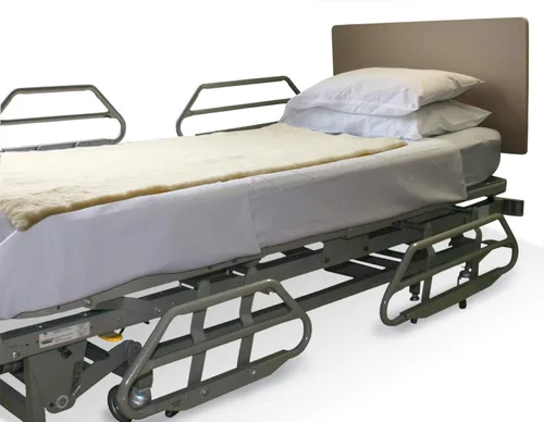 NYOrtho Almohadillas de cama sintéticas esponjosas de piel de oveja hipoalergénicas, lavables para circulación de aire de 30 a 60 pulgadas