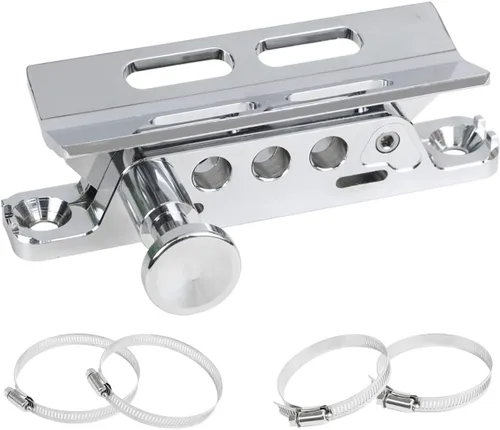 Miniatura 9 de Barra antivuelco de liberación rápida para extintor de incendios, soporte de montaje para extintor compatible con Jeep Wrangler Gladiator Ford Negro