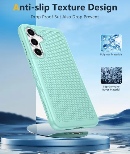 Miniatura 1094 de FNTCASE Funda para iPhone 17 Pro: Fundas delgadas translúcidas de color azul claro compatibles con MagSafe, protección completa de la cámara