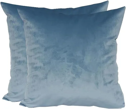 Miniatura 120 de TangDepot - Funda de almohada lisa de terciopelo, funda de cojín supersuave de lujo, muchas opciones de colores y tamaños