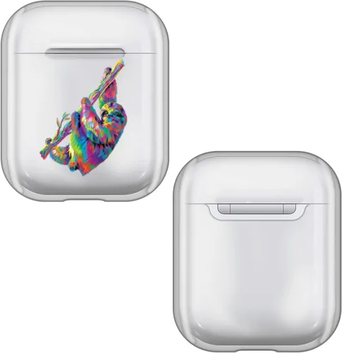 Miniatura 18 de Head Case Designs P.D. Moreno - Funda de carga de cristal duro transparente con licencia oficial de P.D. Moreno, con diseño de animales
