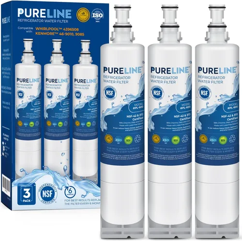 Pure Line Filtro de agua, compatible con los modelos Whirlpool 4396510, W10186668, NLC240V, 4396510, WF285, 4392857, 4396163, 4396547, 8212491,