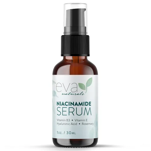 Miniatura 10 de Eva Naturals Paquete de suero Firm & Glow - Sueros de vitamina C, péptidos y niacinamida - Juego de suero facial antienvejecimiento para arrugas