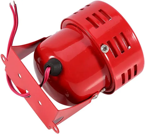 Miniatura 9 de EVGATSAUTO Cuerno de sirena de coche, 12 V, 50 s, rojo, eléctrico, camión, motocicleta, arrastre aéreo, bocina, alarma, bocinas de coche, sirenas