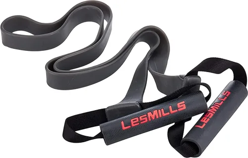 Miniatura 4 de Les Mills™ SMARTBAND Extreme™ Bandas de entrenamiento con asas para mujeres y hombres, bandas de resistencia para entrenamiento, bandas elásticas