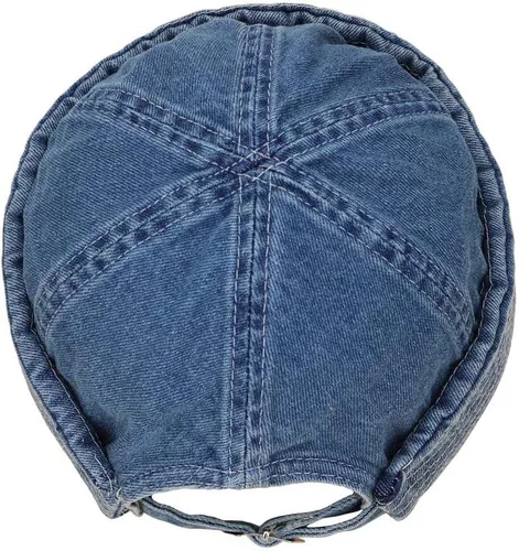 Miniatura 3 de jerague Gorros sin ala con hebilla de cuero ajustable Street Casual Docker Beanie Skull Caps