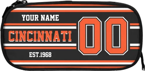 Miniatura 12 de Estuche de lápices personalizado Arizona con número de nombre, caja de lápices personalizada estilo fútbol, estuche de bolígrafo personalizado