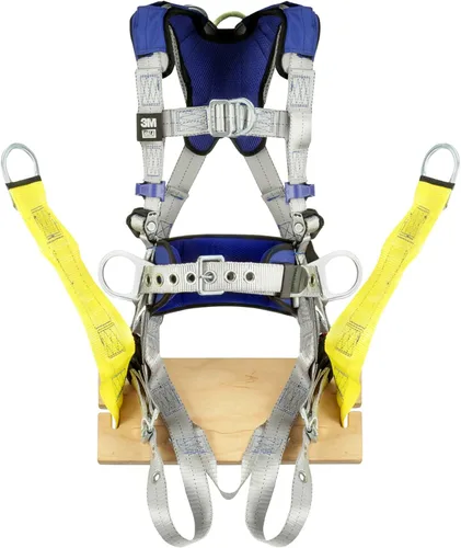Miniatura 5 de DBI-Sala ExoFit X100 Comfort Construction - Arnés de seguridad para escalada/posicionamiento/suspensión de petróleo y gas, protección contra caídas