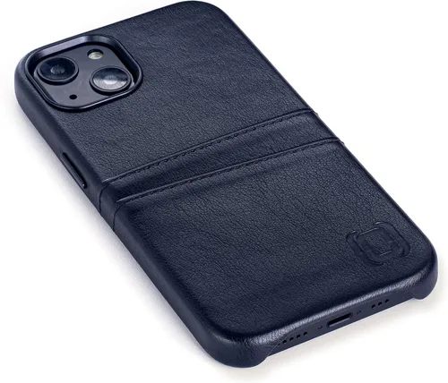 Miniatura 9 de Dockem Funda tipo cartera para iPhone 13 con placa de metal integrada para montaje magnético y 2 bolsillos para tarjetas de crédito: Exec M2, piel