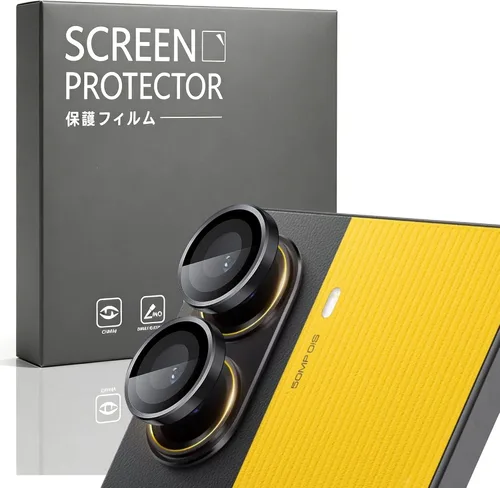 Miniatura 18 de Paquete de 1 marco de lente de cámara para Samsung Galaxy Z Flip 4/Z Flip 5, protector de pantalla de vidrio 9H, antiarañazos, vidrio templado