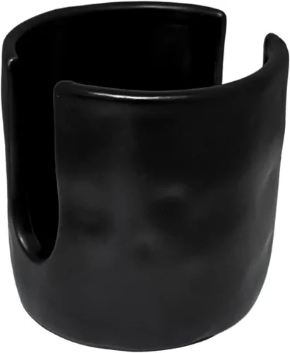 Miniatura 2 de Mud Pie Soporte para esponja bistró para platos de cocina, color negro