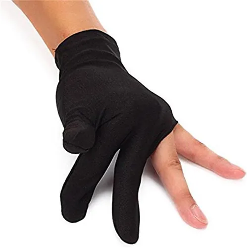 Miniatura 2 de MagicW - Guante de billar con 3 dedos, guantes de billar, accesorios para billar, taco de billar