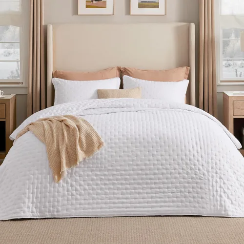Miniatura 39 de Bedsure Colchas Bohemias Tamaño Queen - Colcha Queen Ultra Suave Ropa de Cama para Decoración de Dormitorio Bohemio, Edredón Ligero para Todas