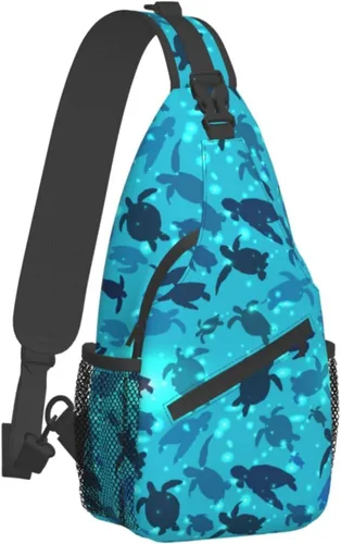 Bolso bandolera, Caballos Salvajes Bandolera Mochila de Viaje Senderismo Bolsa de Pecho Mochila para Monederos Bolso de Hombro Cuerpo Mujer Hombre,