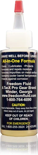 Miniatura 2 de Freedom Fluid Aceite de limpieza todo en uno Fórmula probada por veteranos Limpia, lubrica, protege (CLP) todas tus armas de fuego Fabricado