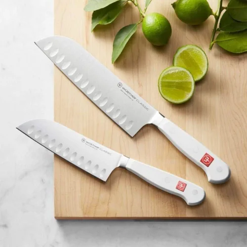 Miniatura 5 de Wüsthof Cuchillo Santoku clásico, blanco, 7