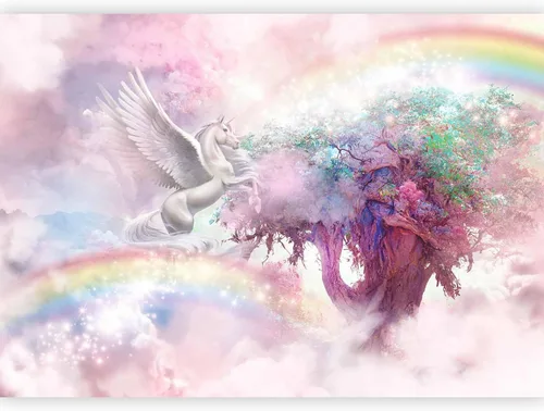 Miniatura 21 de artgeist Mural Pegaso Unicornio 79x55 pulgadas - Papel pintado no tejido de forro polar Decoración de pared Impresión fotográfica Diseño de imagen