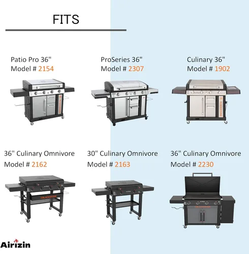 Miniatura 5 de Repuesto de válvula de quemador de plancha para parrilla culinaria Blackstone de 36 pulgadas 2162 / 2307, para Blackstone Culinary Grill 1932