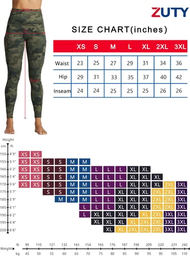 Miniatura 6 de ZUTY - Leggings de yoga de cintura alta de 78 de longitud con bolsillos para mujer leggings deportivos pantalones de yoga mallas para correr