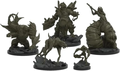 Miniatura 3 de Epic Encounters: Hive of The Ghoul-Kin RPG Juego de mesa de rol de fantasía con 20 miniaturas detalladas, alfombrilla de juego de doble cara y libro