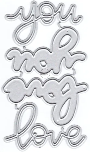 Miniatura 28 de DzIxY Amazing Words - Troqueles de corte de metal para hacer tarjetas, troquelados de papel en relieve, plantillas para máquina de álbumes