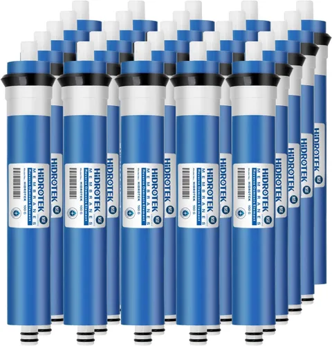 Miniatura 6 de Reemplazo del filtro de agua de membrana de ósmosis inversa de 100 GPD para el sistema de filtración de agua RO-Certificado NSF (1)