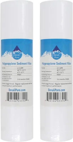 Culligan HF-360 - Filtro de sedimento de polipropileno de repuesto para filtro de sedimentos Culligan HF-360, cartucho universal de 10 pulgadas de 5