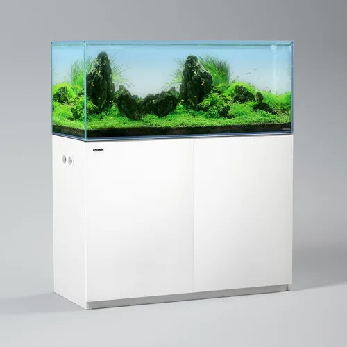 Miniatura 22 de Landen Soporte de madera para acuario y gabinete para tanque de hasta 20 galones, soporte de tanque de agua salada y reptil de peces, alfombrilla